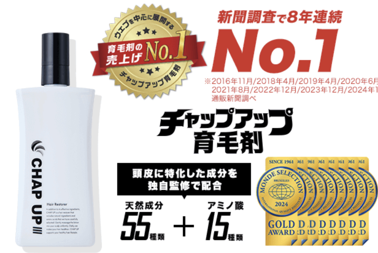 チャップアップ　口コミ